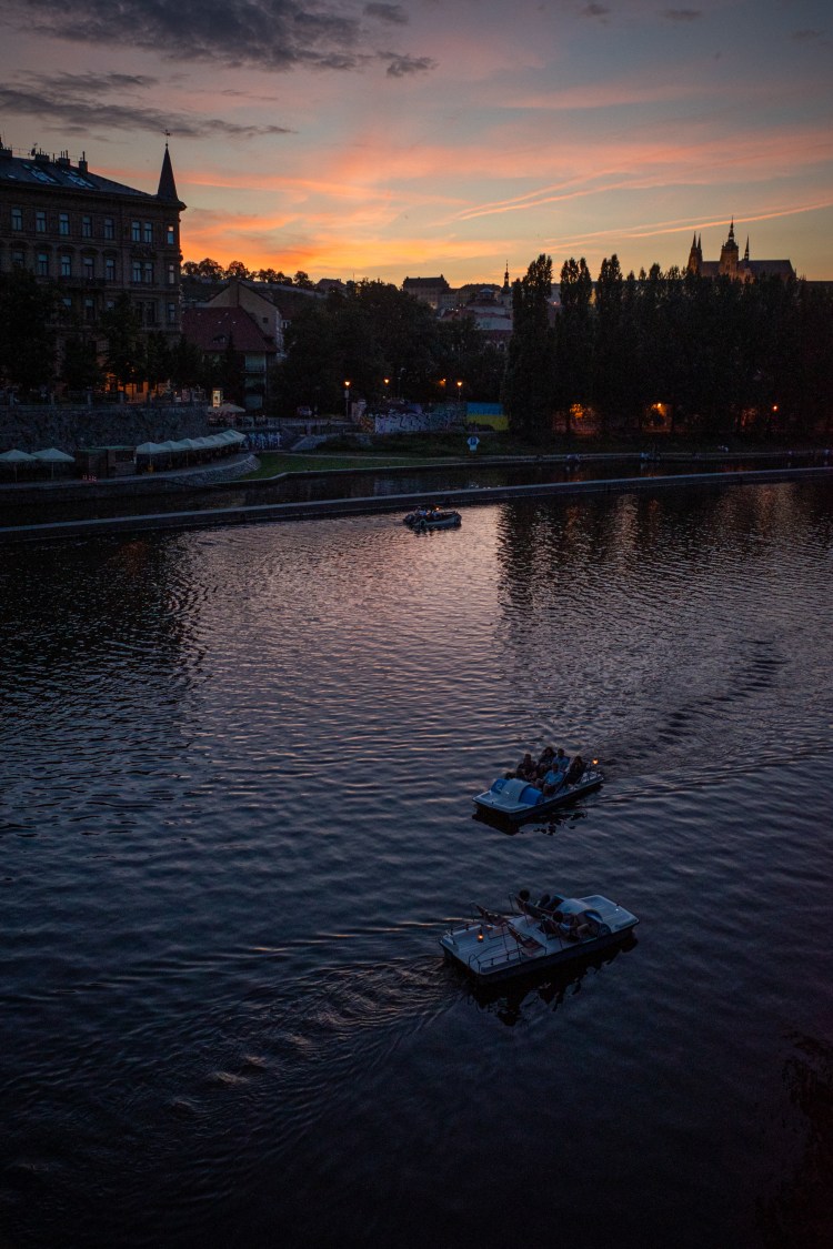 Sunset Pedal Boats by Kampa Island